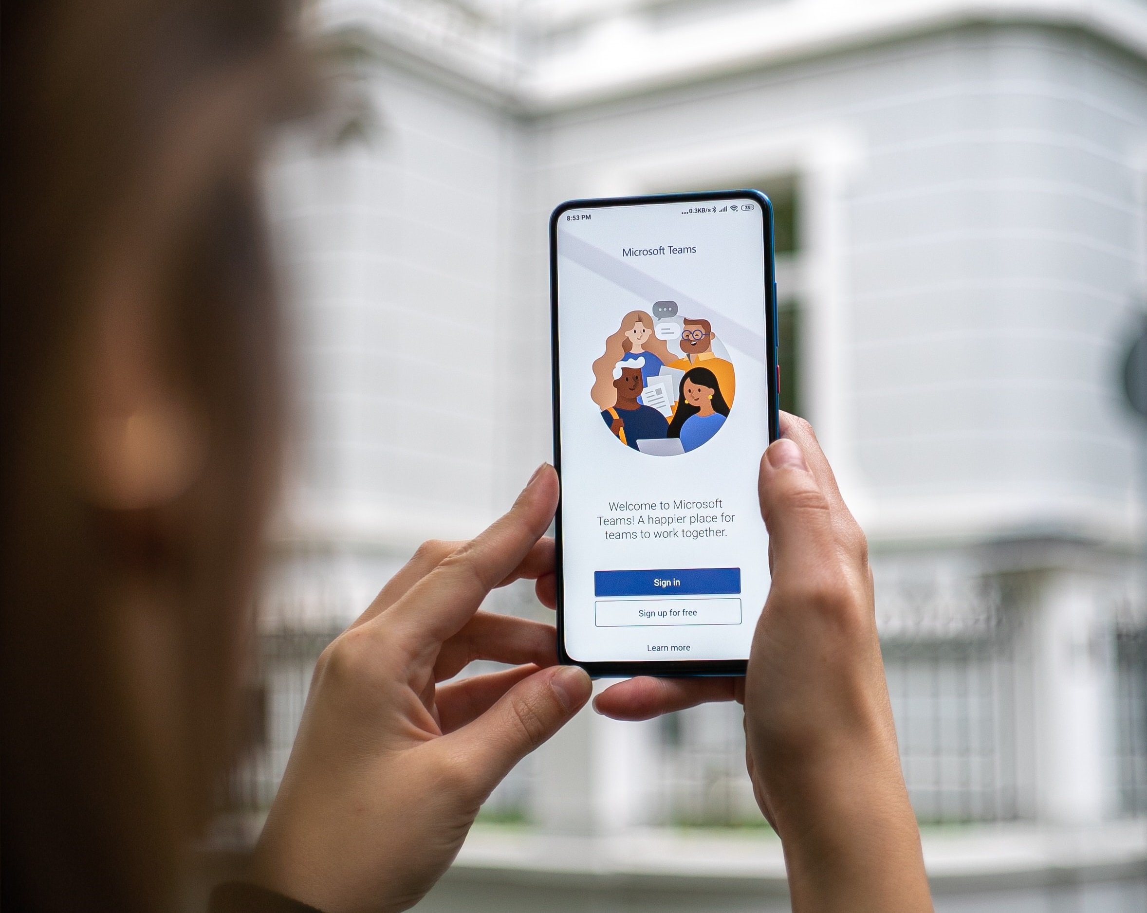 Microsoft Teams on iPhone